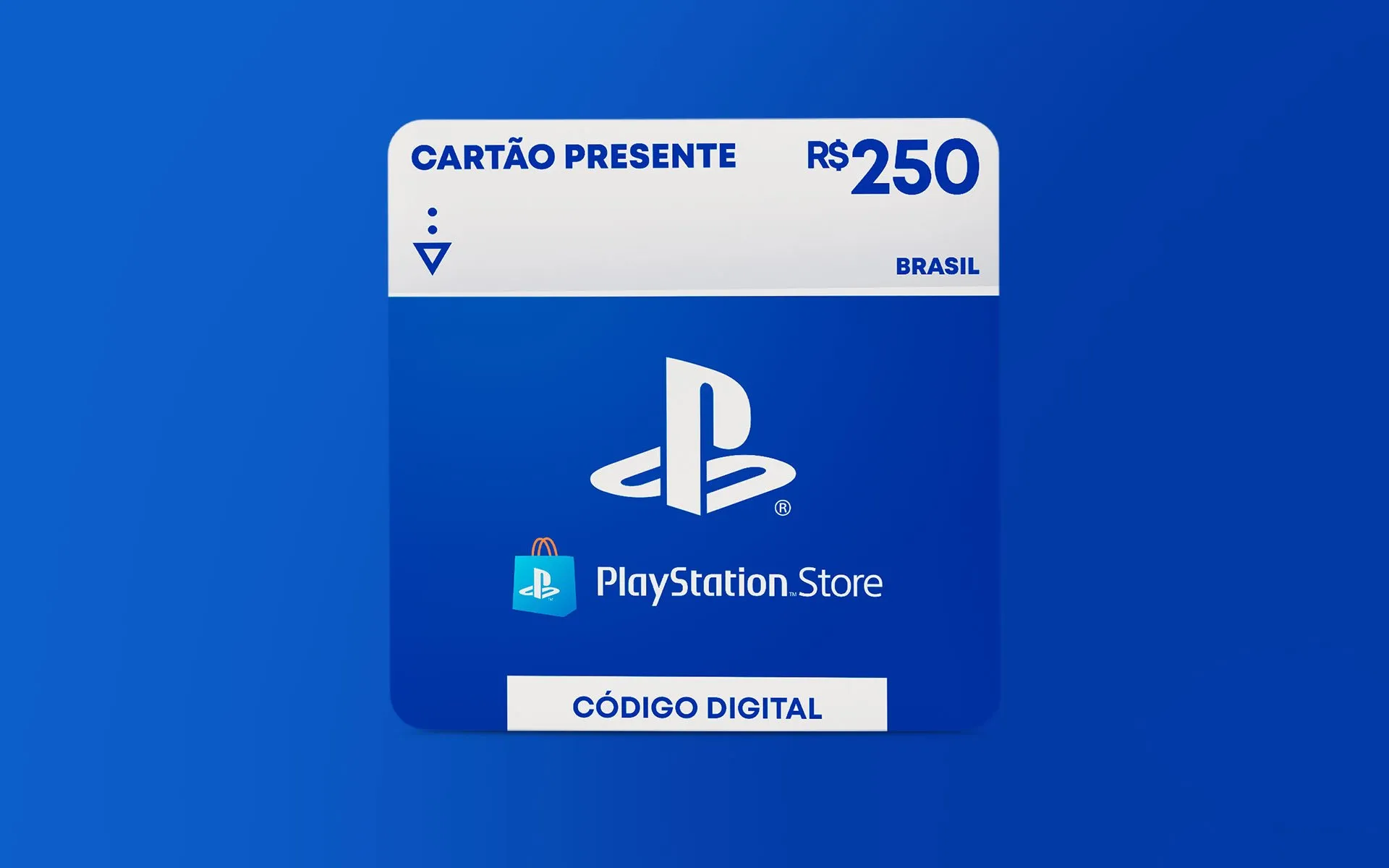 R$250 Playstation Store - Carto Presente Digital [Exclusivo Brasil]